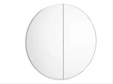 FUJI - Round wall-mounted bathroom mirror _ Scarabeo Ceramiche